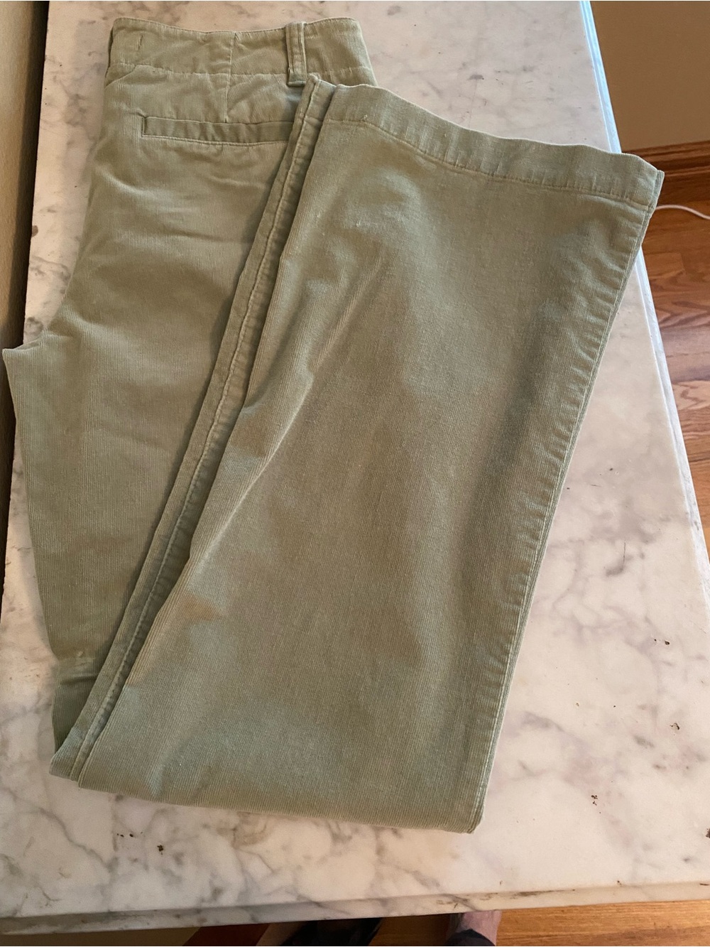 Women’s Express soft sage green corduroy pants